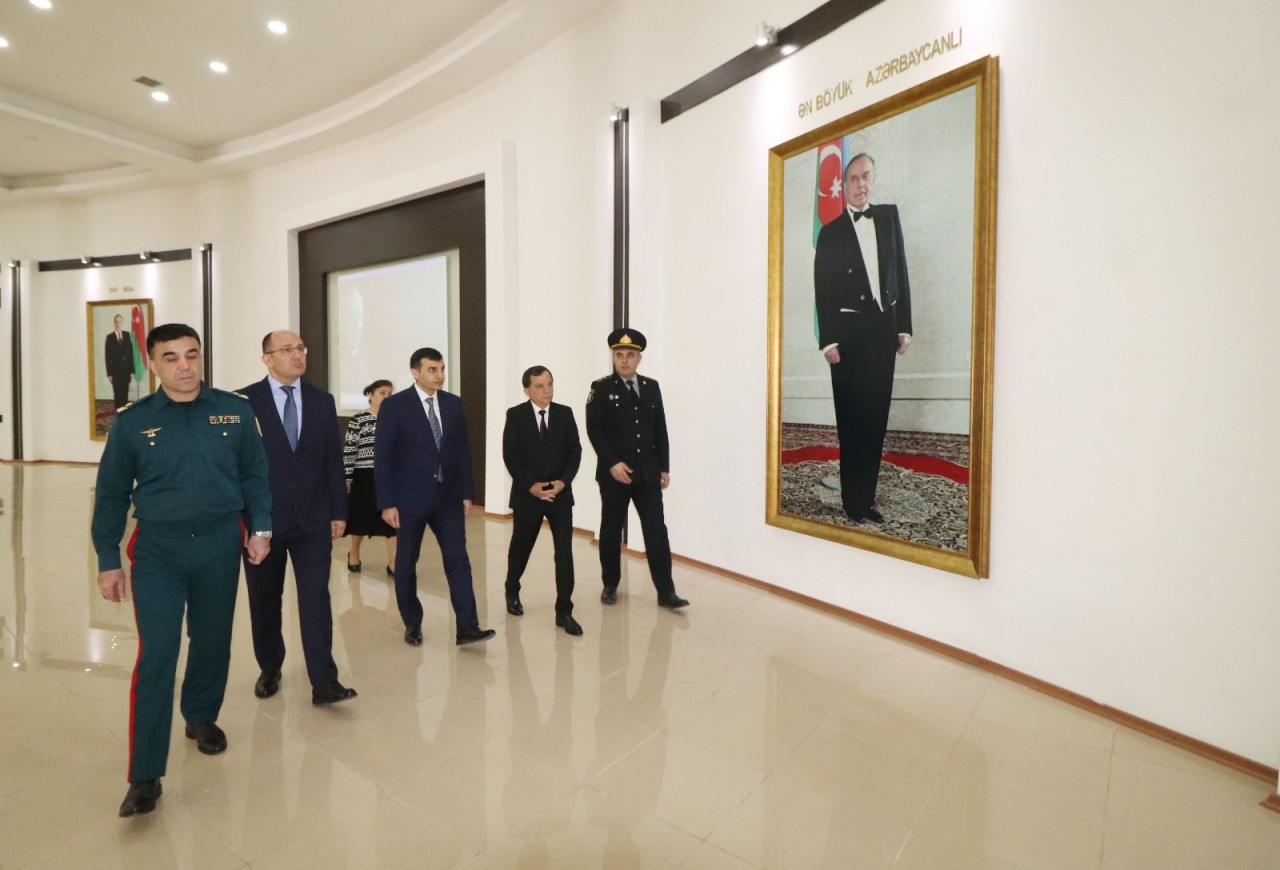 Qazaxda Heydər Əliyevin anadan olmasının 103-cü ildönümü qeyd edildi - FOTOLAR